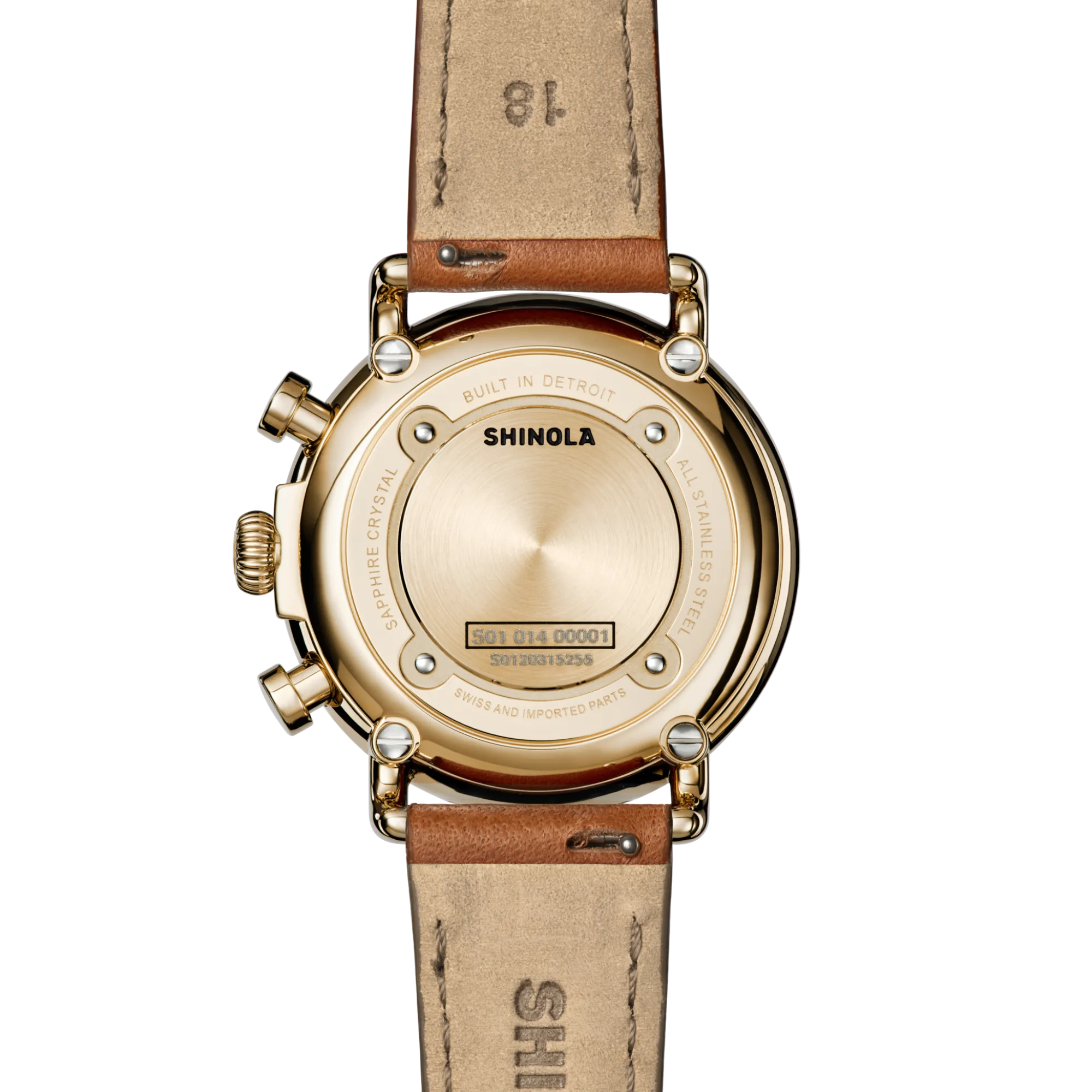 Shinola Personalizable|Chronograph Watches|Runwell Chronograph Watch Cream
