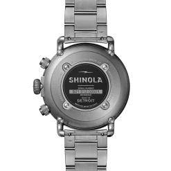 Shinola Chronograph Watches|Shop All|Runwell Chronograph West Wind Watch Gift Set with Additional Strap Midnight Blue