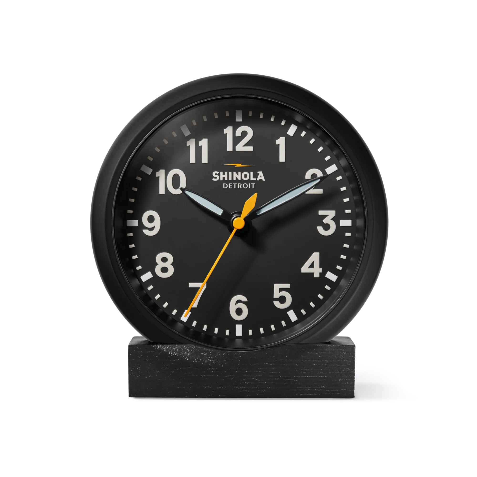 Shinola Shop All|Shop All Clocks|6" Runwell Clock Black