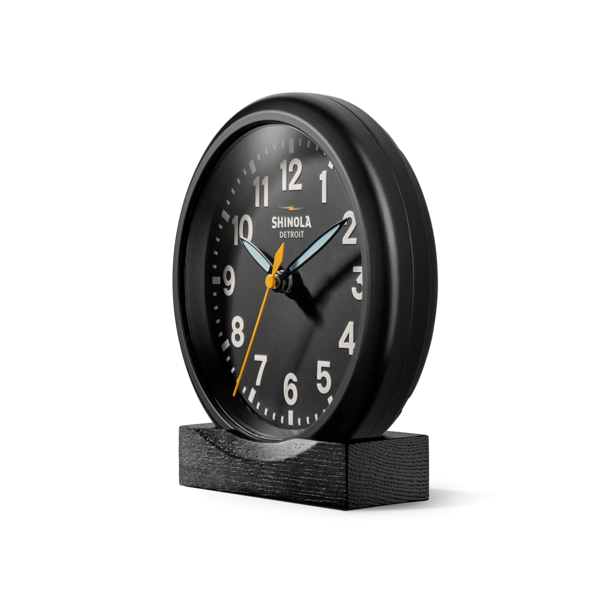Shinola Shop All|Shop All Clocks|6" Runwell Clock Black