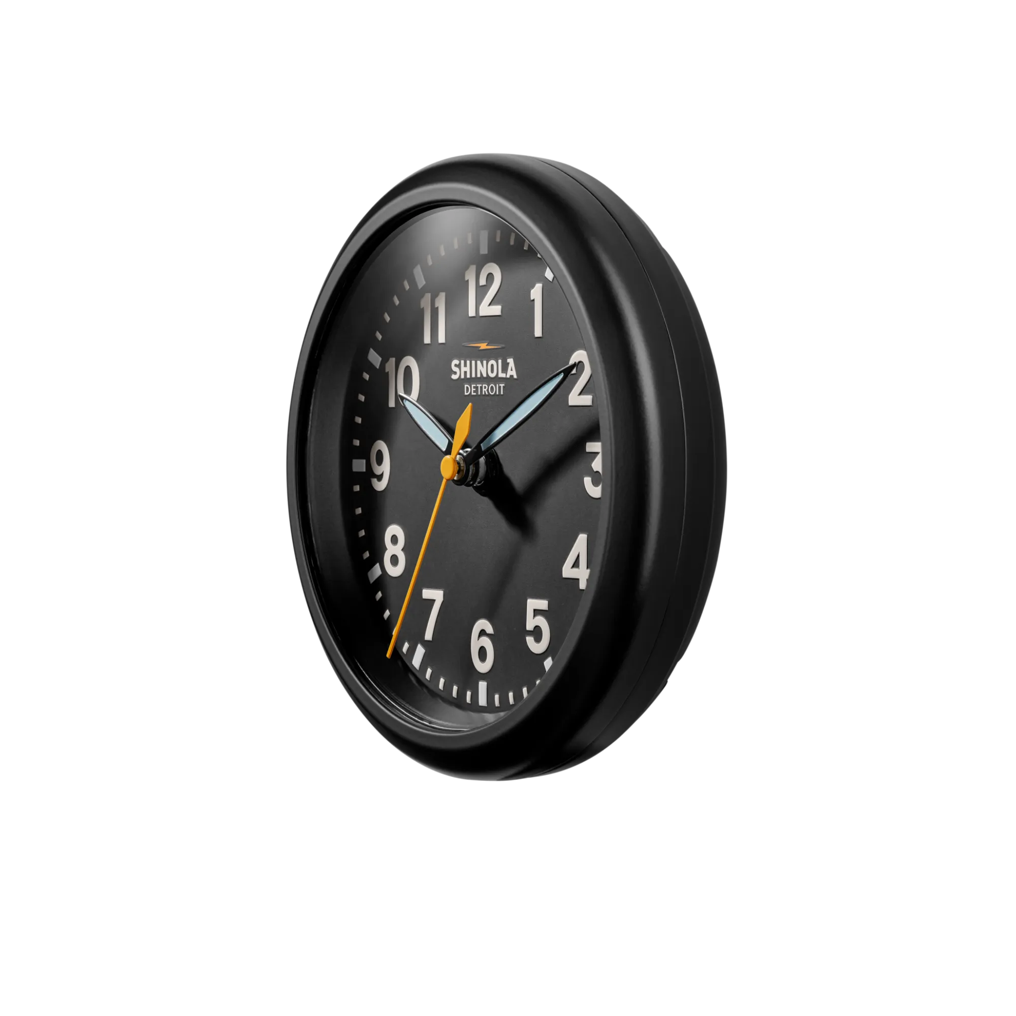 Shinola Shop All|Shop All Clocks|6" Runwell Clock Black