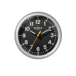 Shinola Shop All|Best Sellers|6" Runwell Clock Black