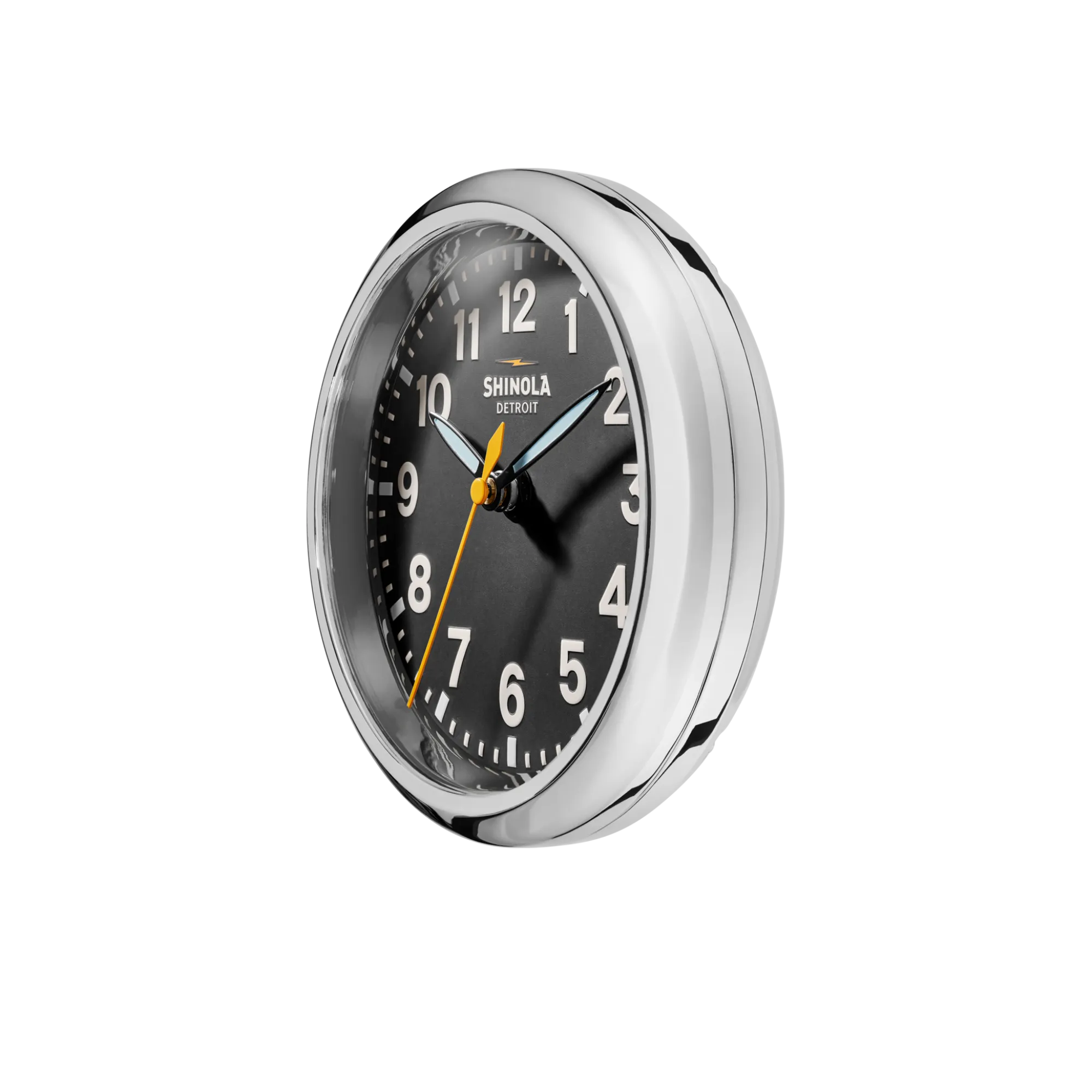 Shinola Shop All|Best Sellers|6" Runwell Clock Black