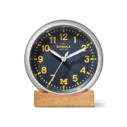 Shinola Shop All Clocks|Desk Clocks|6" Runwell Clock Blue