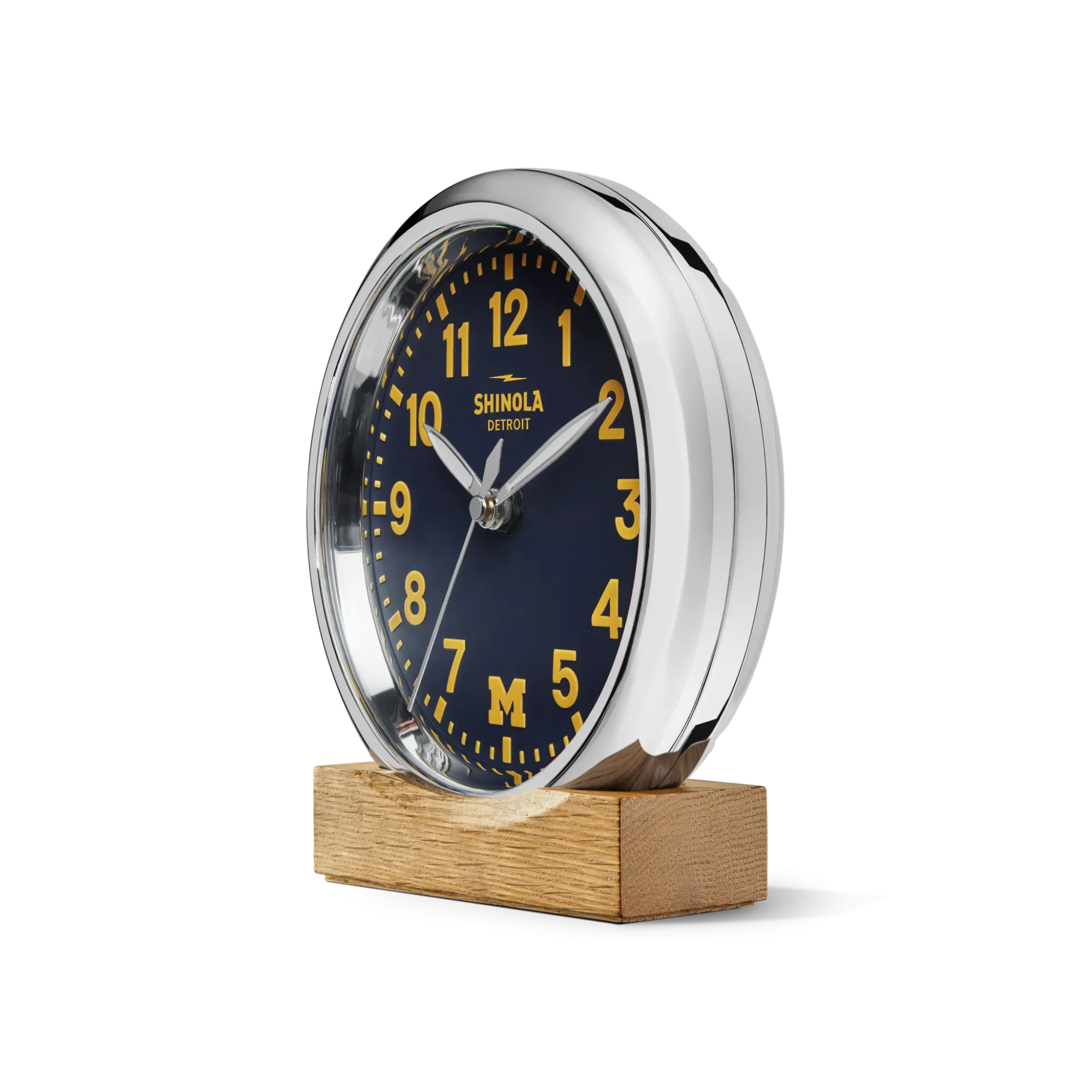 Shinola Shop All Clocks|Desk Clocks|6" Runwell Clock Blue