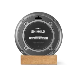 Shinola Shop All Clocks|Desk Clocks|6" Runwell Clock Dark Gray