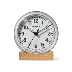 Shinola Shop All|Best Sellers|6" Runwell Clock White