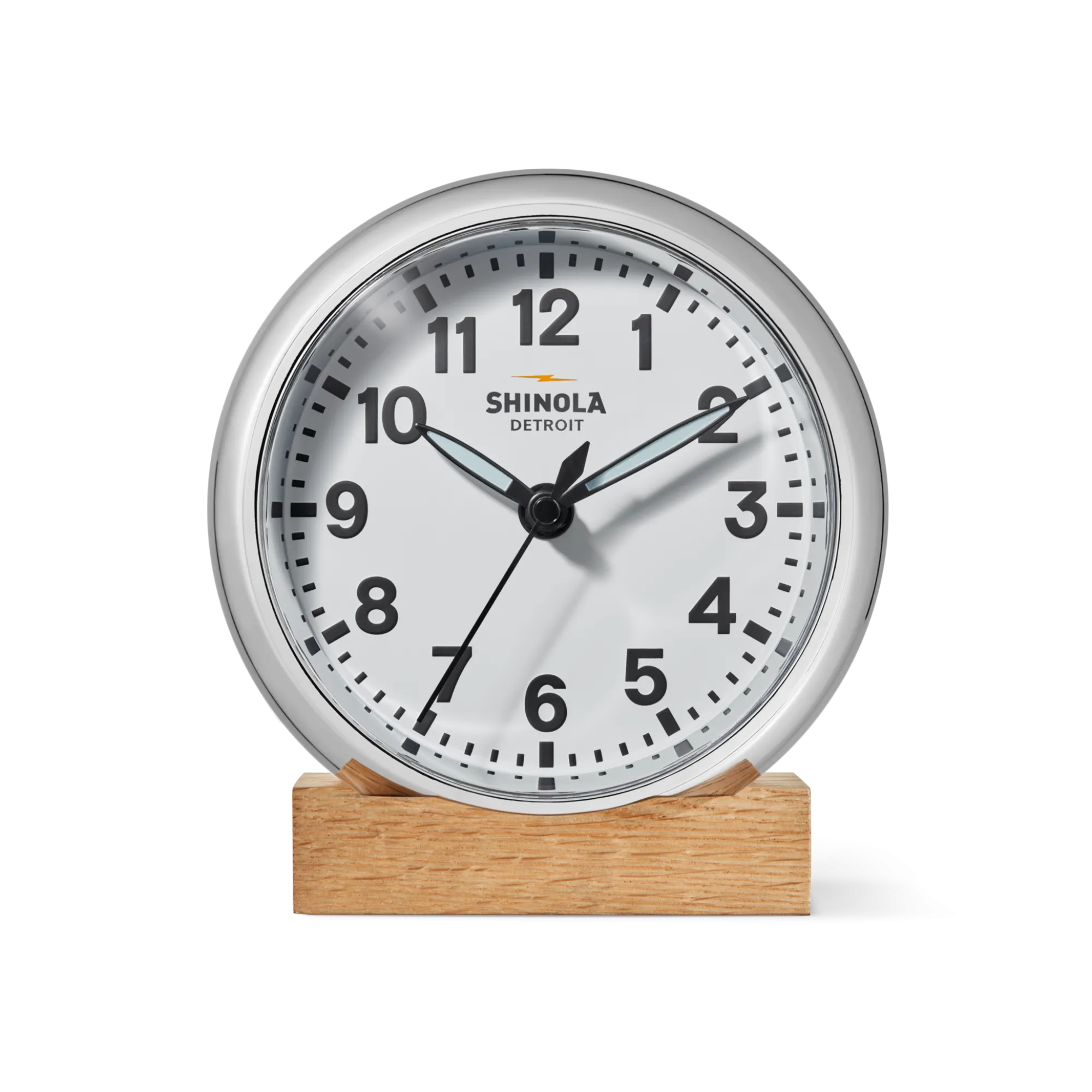 Shinola Shop All|Best Sellers|6" Runwell Clock White