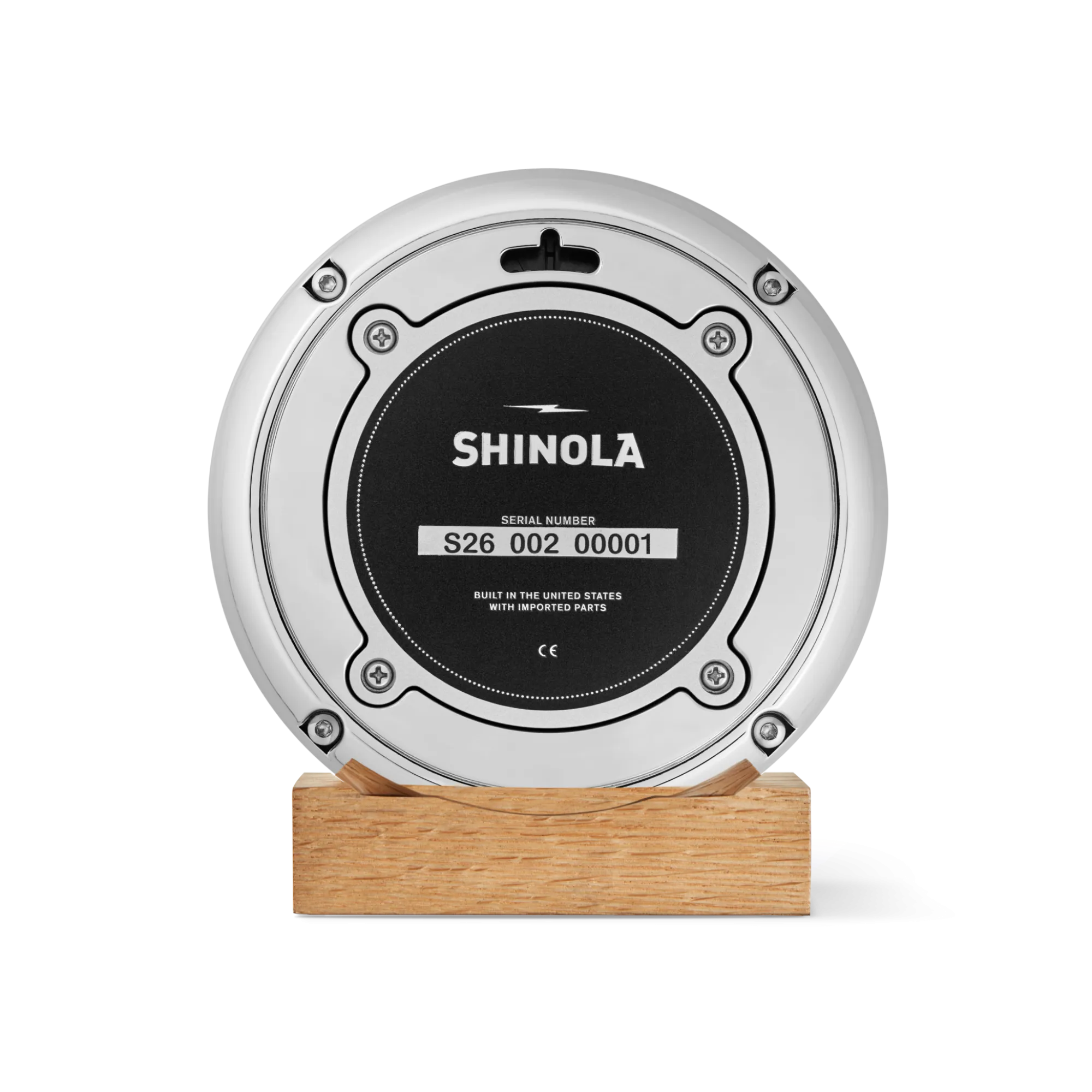 Shinola Shop All|Best Sellers|6" Runwell Clock White