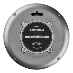 Shinola Shop All|Shop All Clocks|14" Runwell Clock Black/Tumbled Zinc