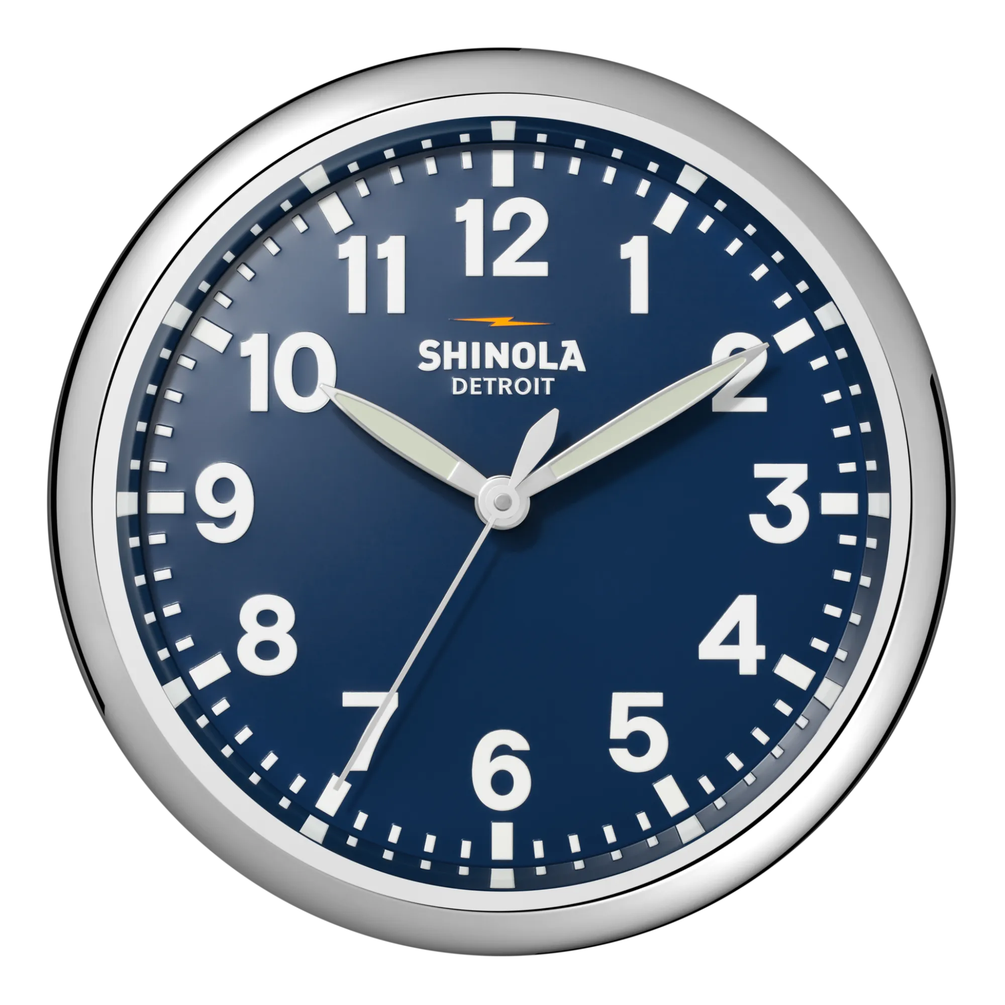 Shinola Shop All|Best Sellers|14" Runwell Clock Navy