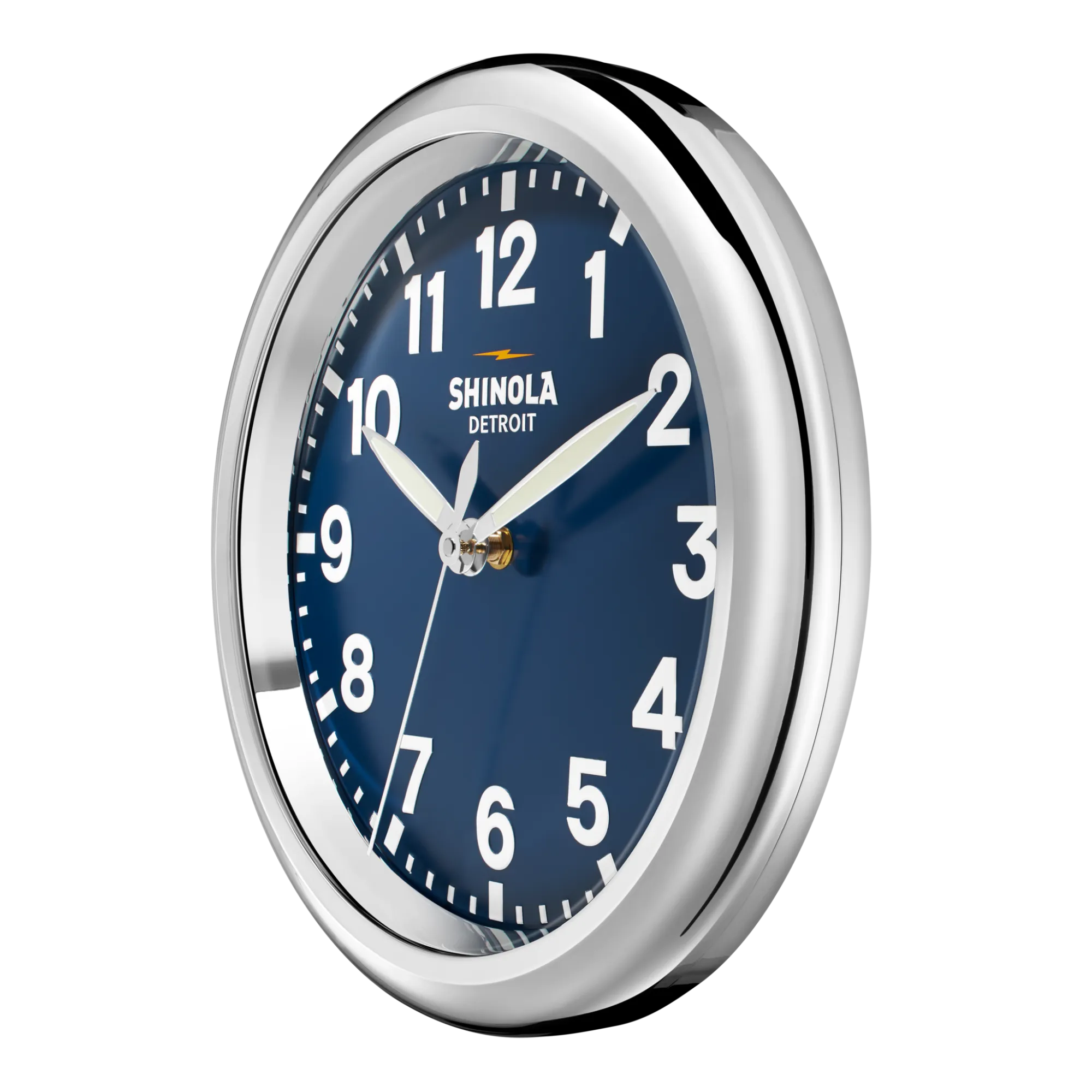 Shinola Shop All|Best Sellers|14" Runwell Clock Navy