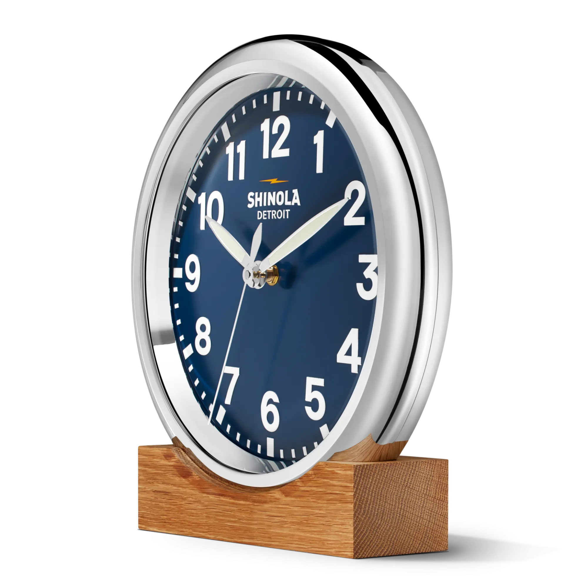Shinola Shop All|Best Sellers|14" Runwell Clock Navy