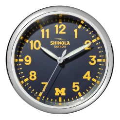 Shinola Shop All Clocks|Wall Clocks|14" Runwell Clock Navy/Silver