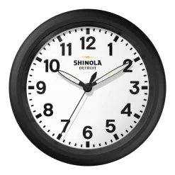 Shinola Shop All Clocks|Wall Clocks|14" Runwell Clock White/Black