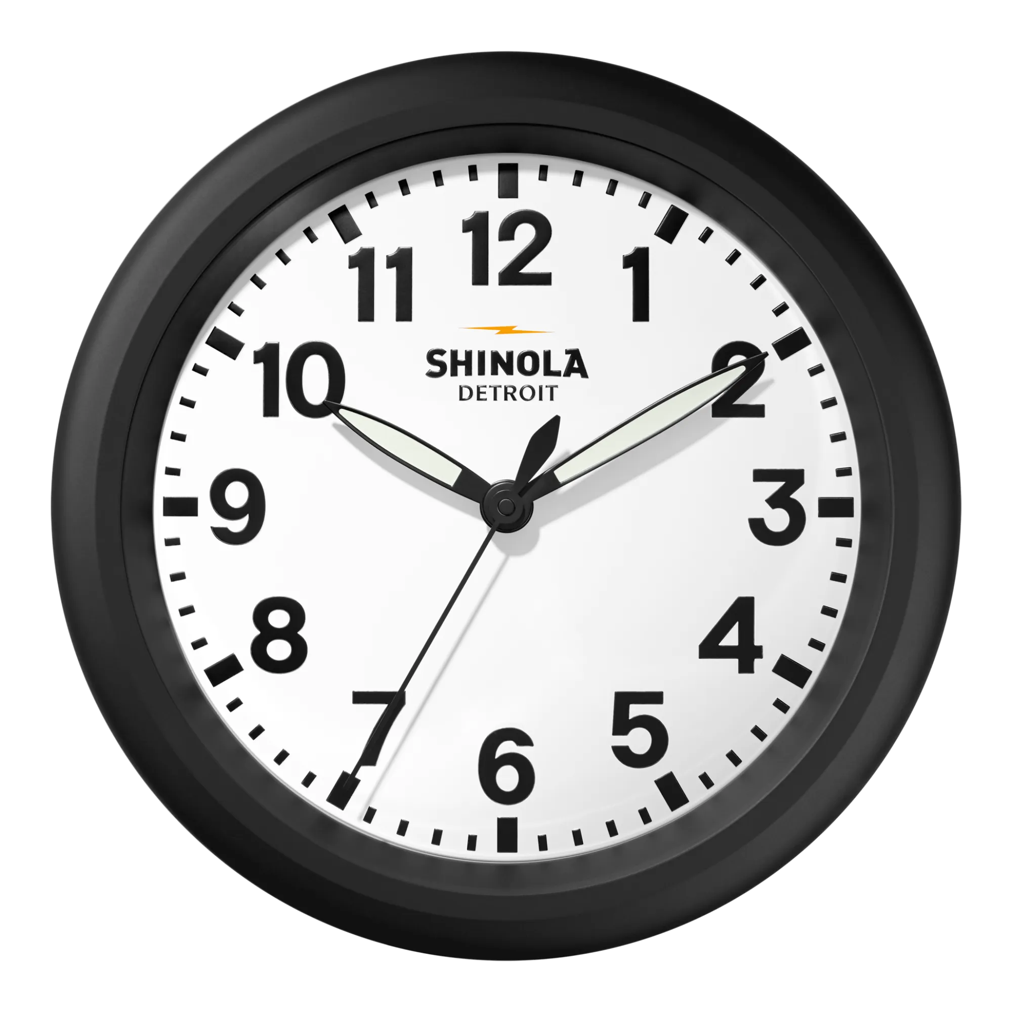 Shinola Shop All Clocks|Wall Clocks|14" Runwell Clock White/Black