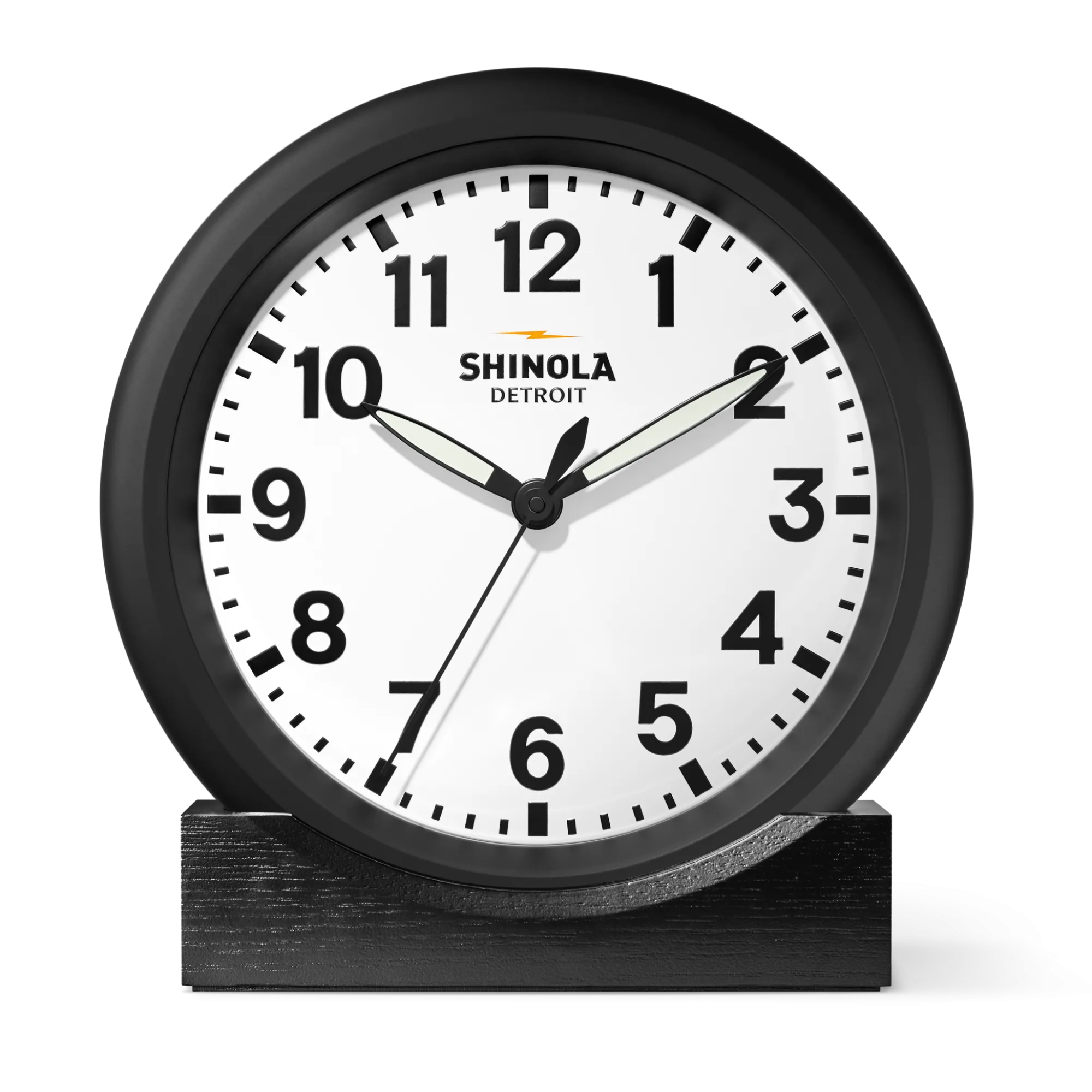 Shinola Shop All Clocks|Wall Clocks|14" Runwell Clock White/Black