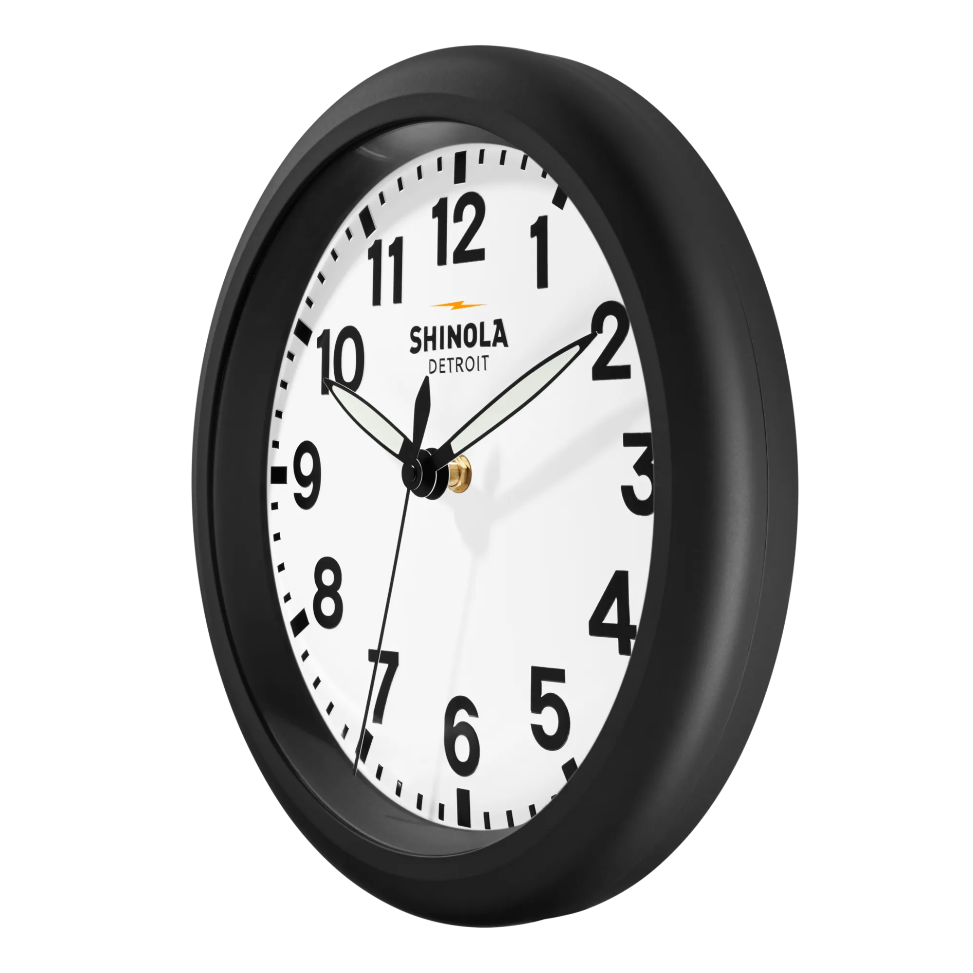 Shinola Shop All Clocks|Wall Clocks|14" Runwell Clock White/Black