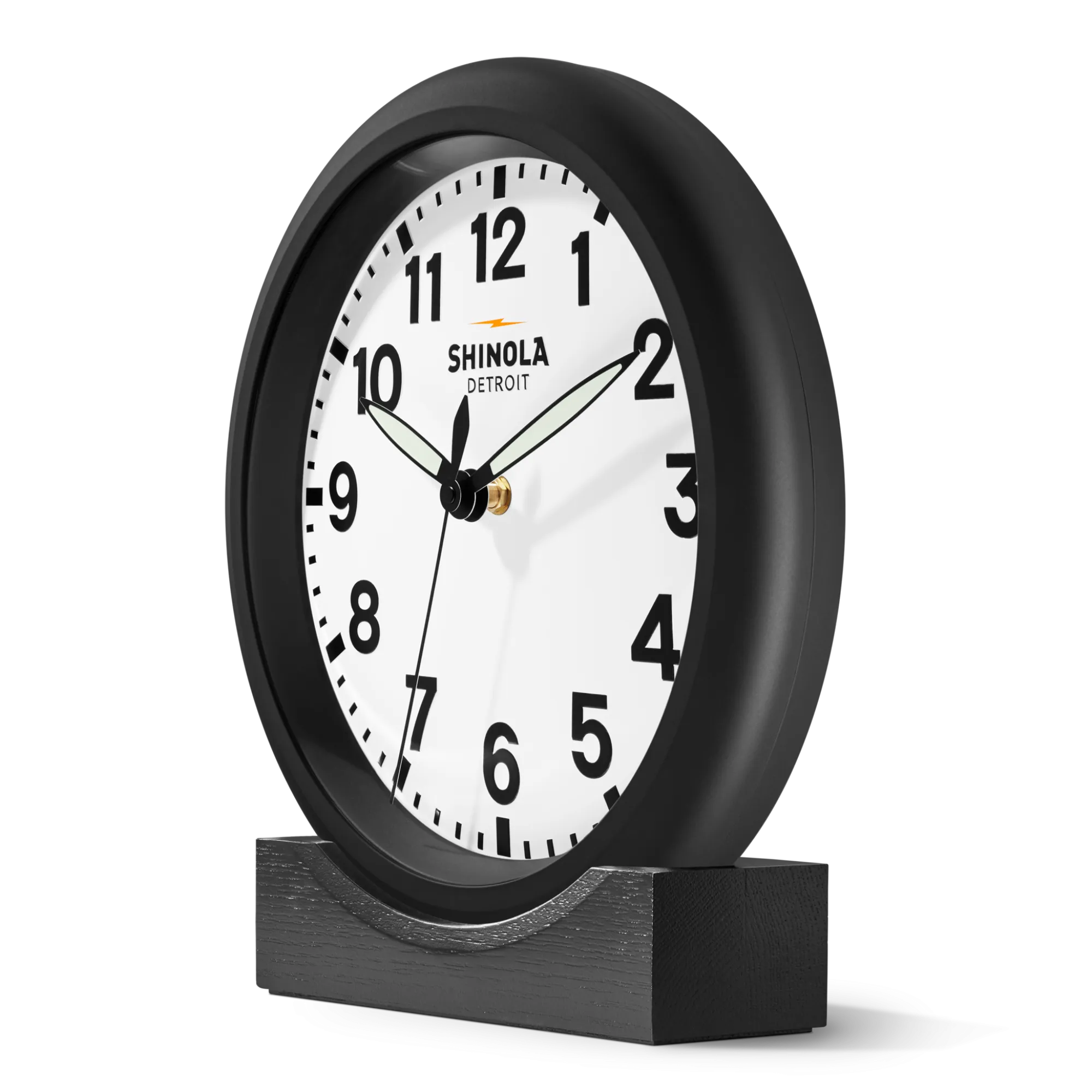 Shinola Shop All Clocks|Wall Clocks|14" Runwell Clock White/Black