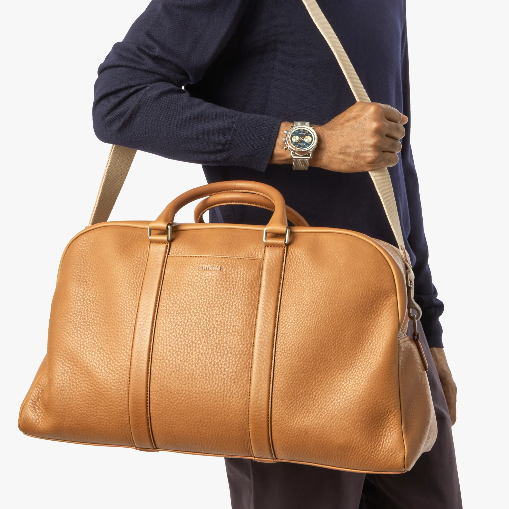 Shinola Best Sellers|Best Sellers|Runwell Duffle Bag Tan