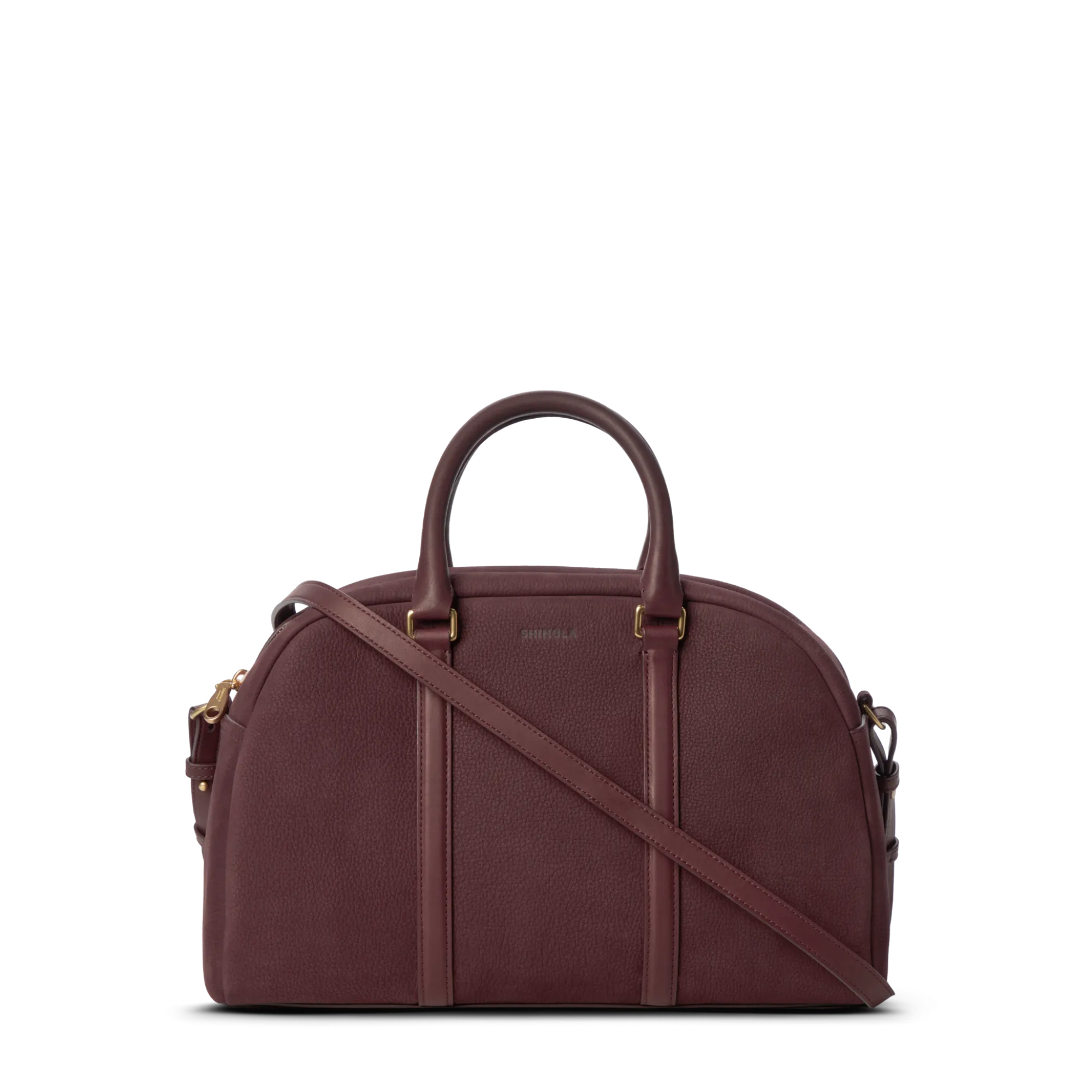 Shinola Briefcases|Tote Bags|Runwell Satchel Merlot