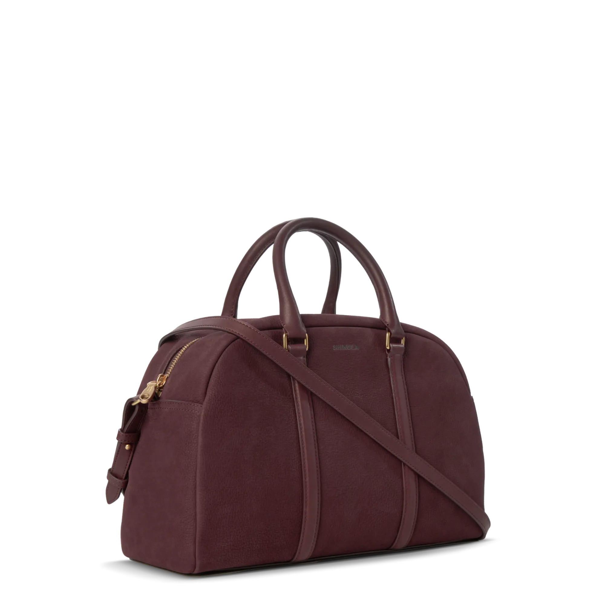 Shinola Briefcases|Tote Bags|Runwell Satchel Merlot