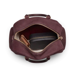 Shinola Briefcases|Tote Bags|Runwell Satchel Merlot