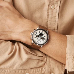 Shinola Chronograph Watches|Shop All|Runwell Sport Chronograph Watch Ivory