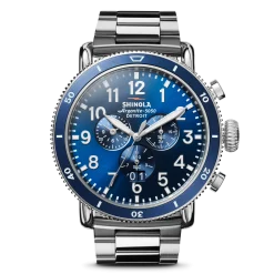 Shinola Best Sellers|Best Sellers|Runwell Sport Chronograph Watch Midnight Blue