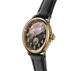 Shinola Women'S Watches|Best Sellers|Runwell Watch Black Mother of Pearl