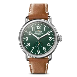Shinola Best Sellers|Best Sellers|Runwell Watch Green