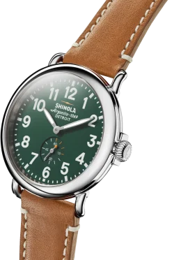 Shinola Best Sellers|Best Sellers|Runwell Watch Green