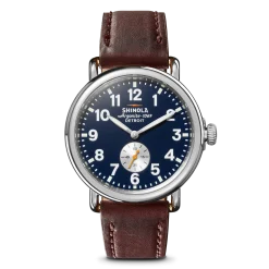 Shinola Classic Watches|Classic Watches|Runwell Watch Midnight Blue