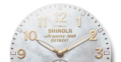 Shinola Gold Watches|Two-Tone Watches|Runwell Watch Mother of Pearl