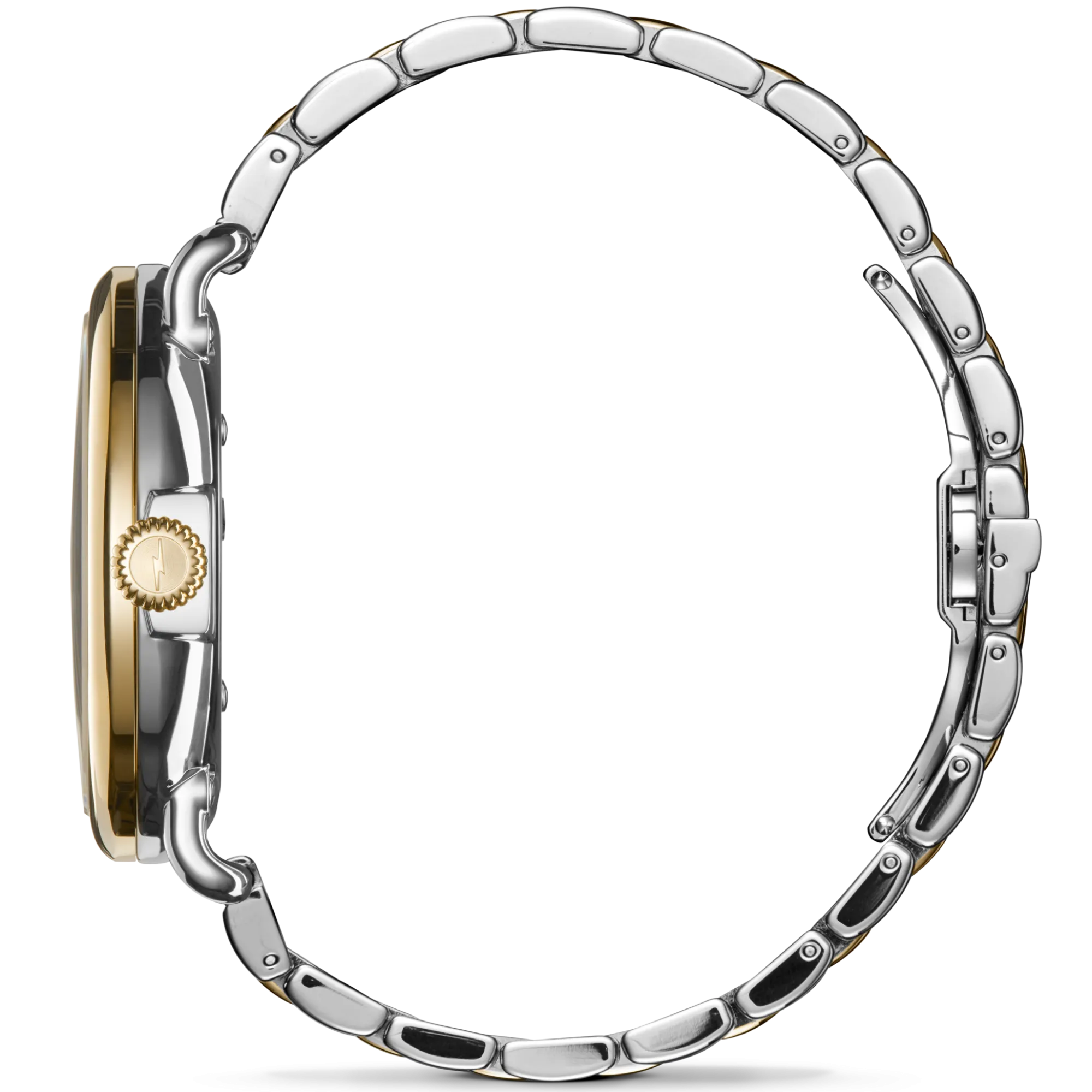 Shinola Gold Watches|Two-Tone Watches|Runwell Watch Mother of Pearl