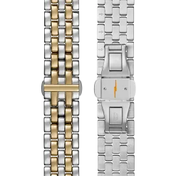 Shinola Gold Watches|Two-Tone Watches|Runwell Watch Mother of Pearl