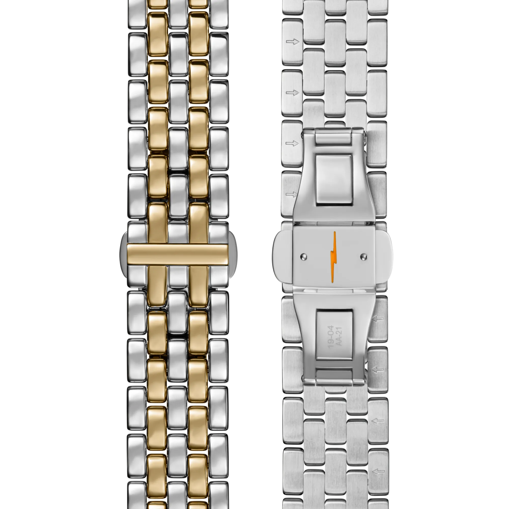 Shinola Gold Watches|Two-Tone Watches|Runwell Watch Mother of Pearl