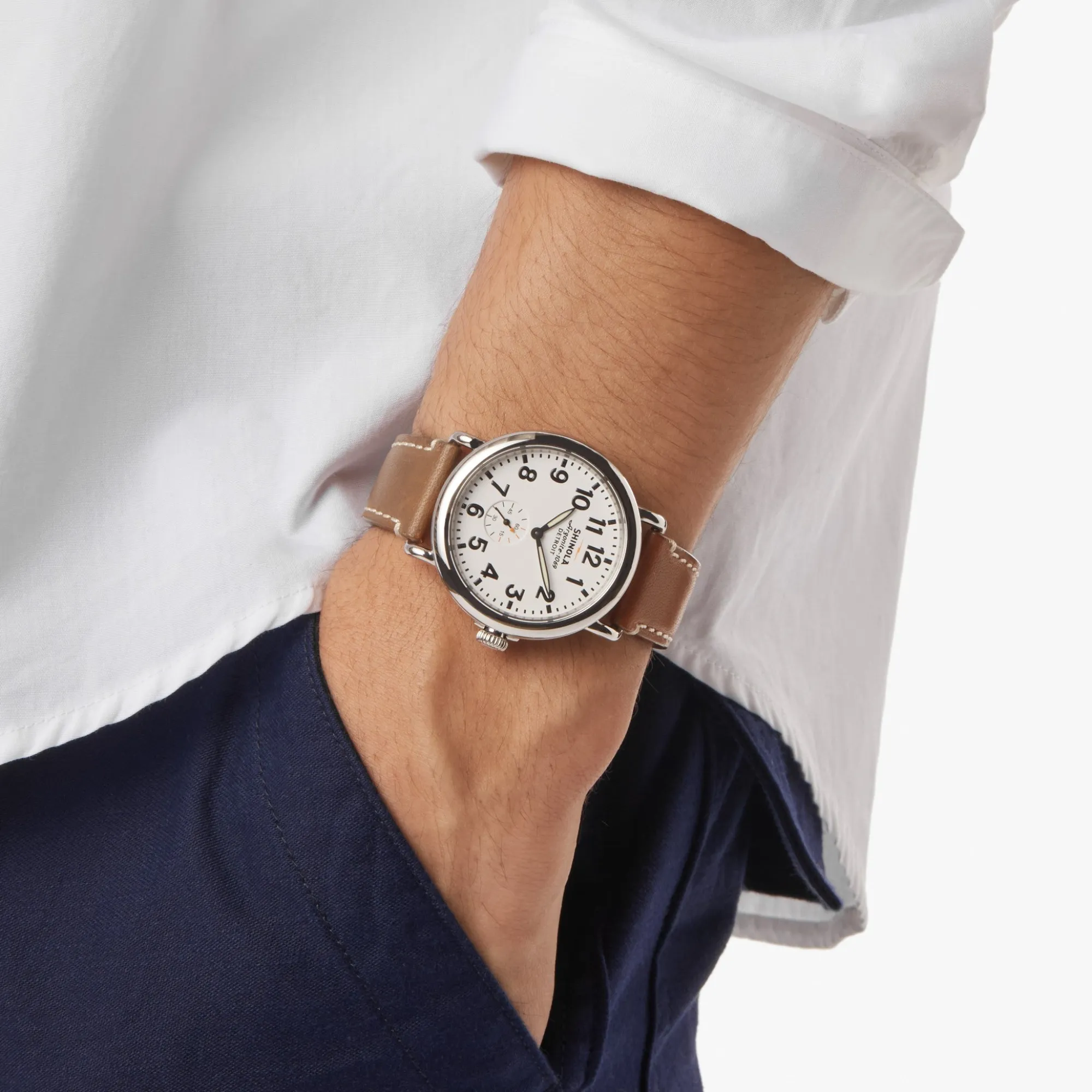Shinola Best Sellers|Best Sellers|Runwell Watch White
