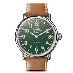 Shinola Classic Watches|Classic Watches|Runwell Watch Green