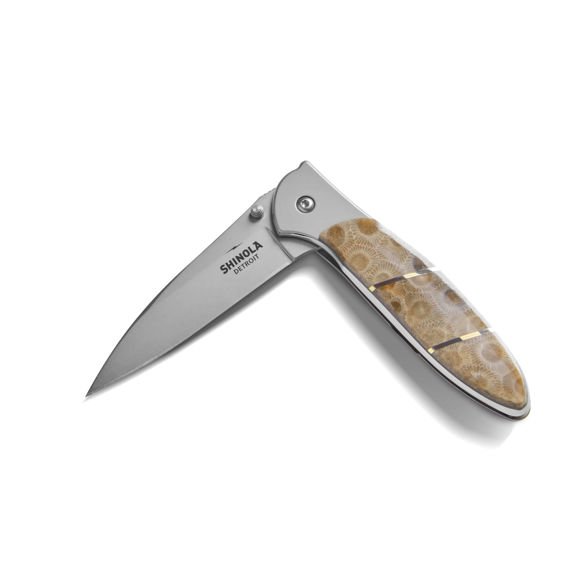 Shinola Shop All|Knives|+ Kershaw Petoskey Stone Pocket Knife