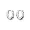 Shinola Shop All Women'S Jewelry|Sterling Silver|Signature Chubby Huggie Earrings
