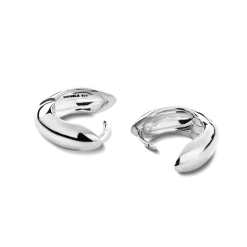 Shinola Shop All Women'S Jewelry|Sterling Silver|Signature Chubby Huggie Earrings