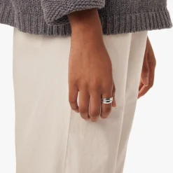 Shinola Rings|Shop All Women'S Jewelry|Signature Link Adjustable Ring