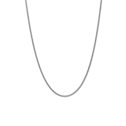 Shinola Necklaces|Sterling Silver|Simple Curb Chain Necklace