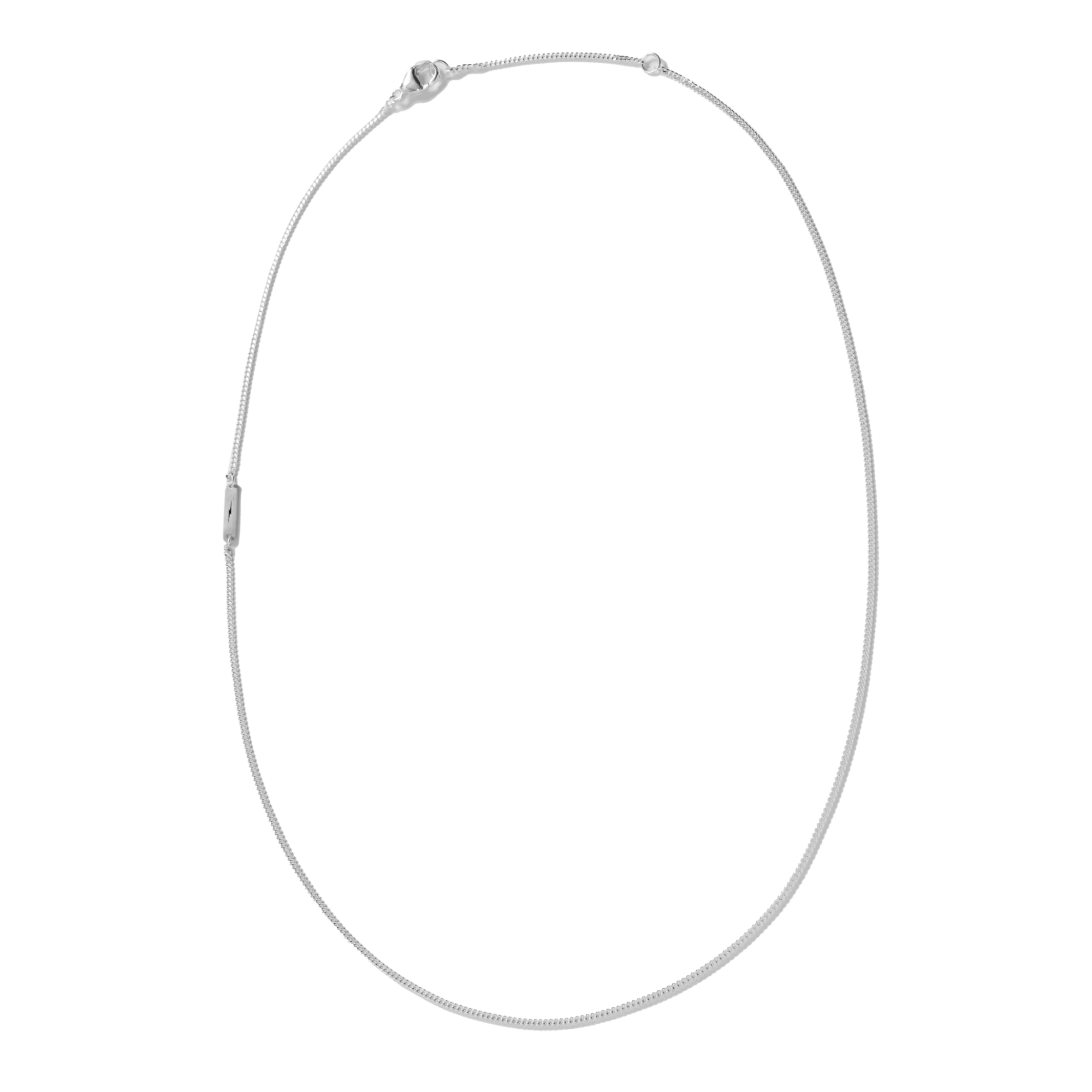 Shinola Necklaces|Sterling Silver|Simple Curb Chain Necklace