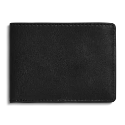 Shinola Best Sellers|Monogrammable|Slim Bifold Wallet Black
