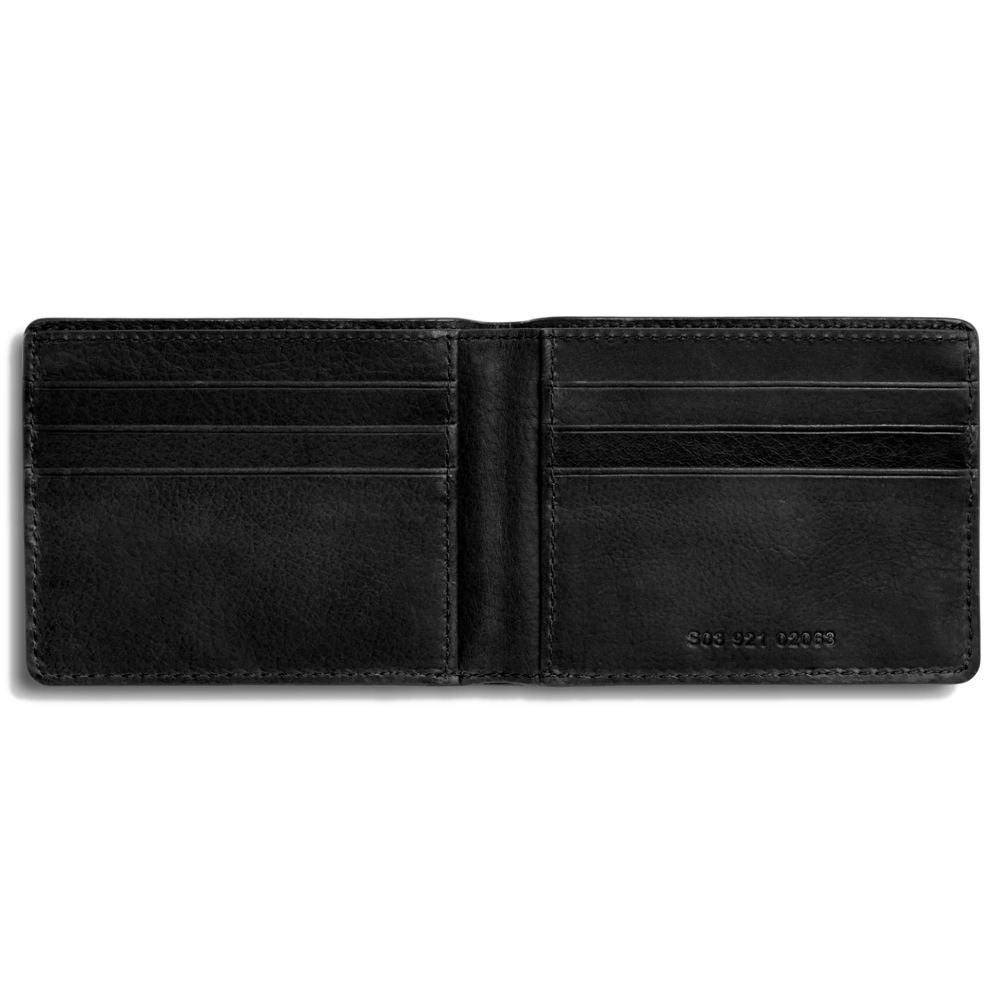 Shinola Best Sellers|Monogrammable|Slim Bifold Wallet Black