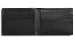 Shinola Monogrammable|Personalizable|Slim Bifold Wallet Black