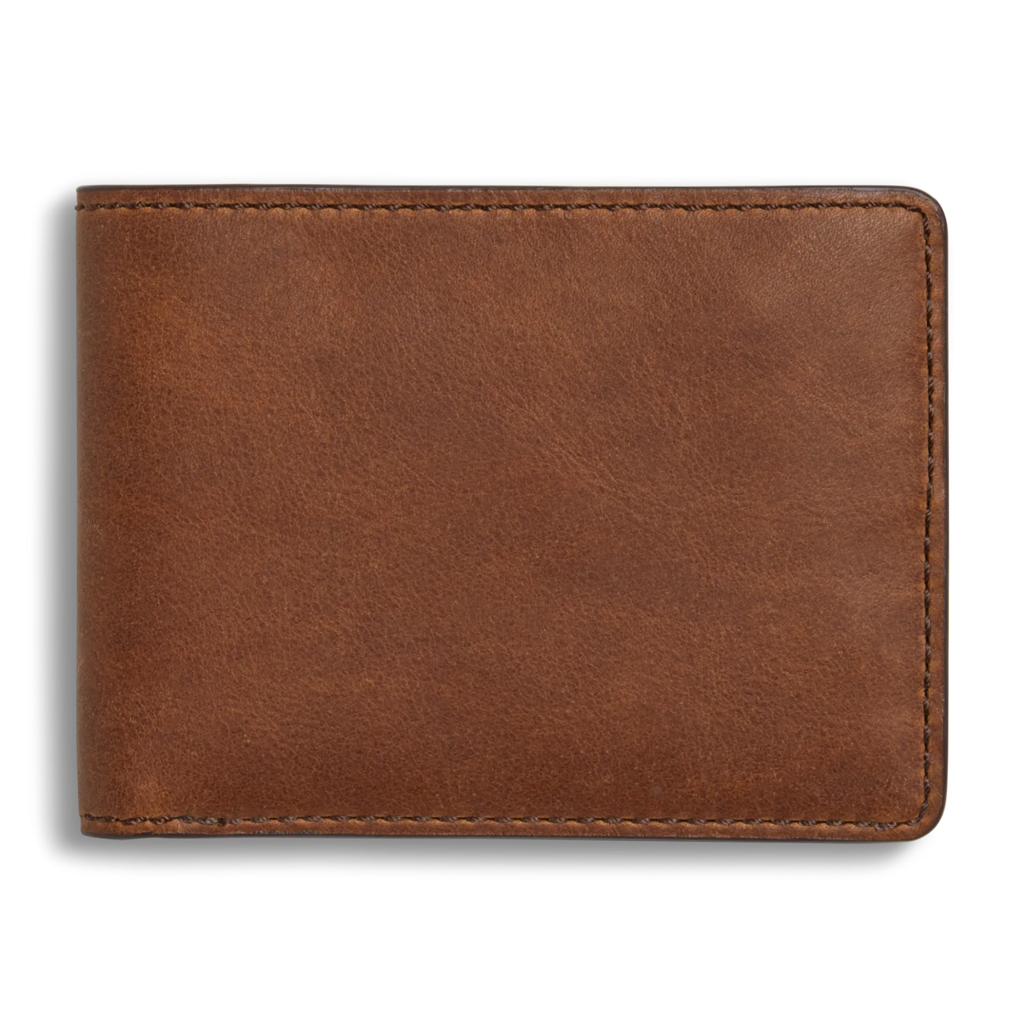 Shinola Best Sellers|Monogrammable|Slim Bifold Wallet Medium Brown