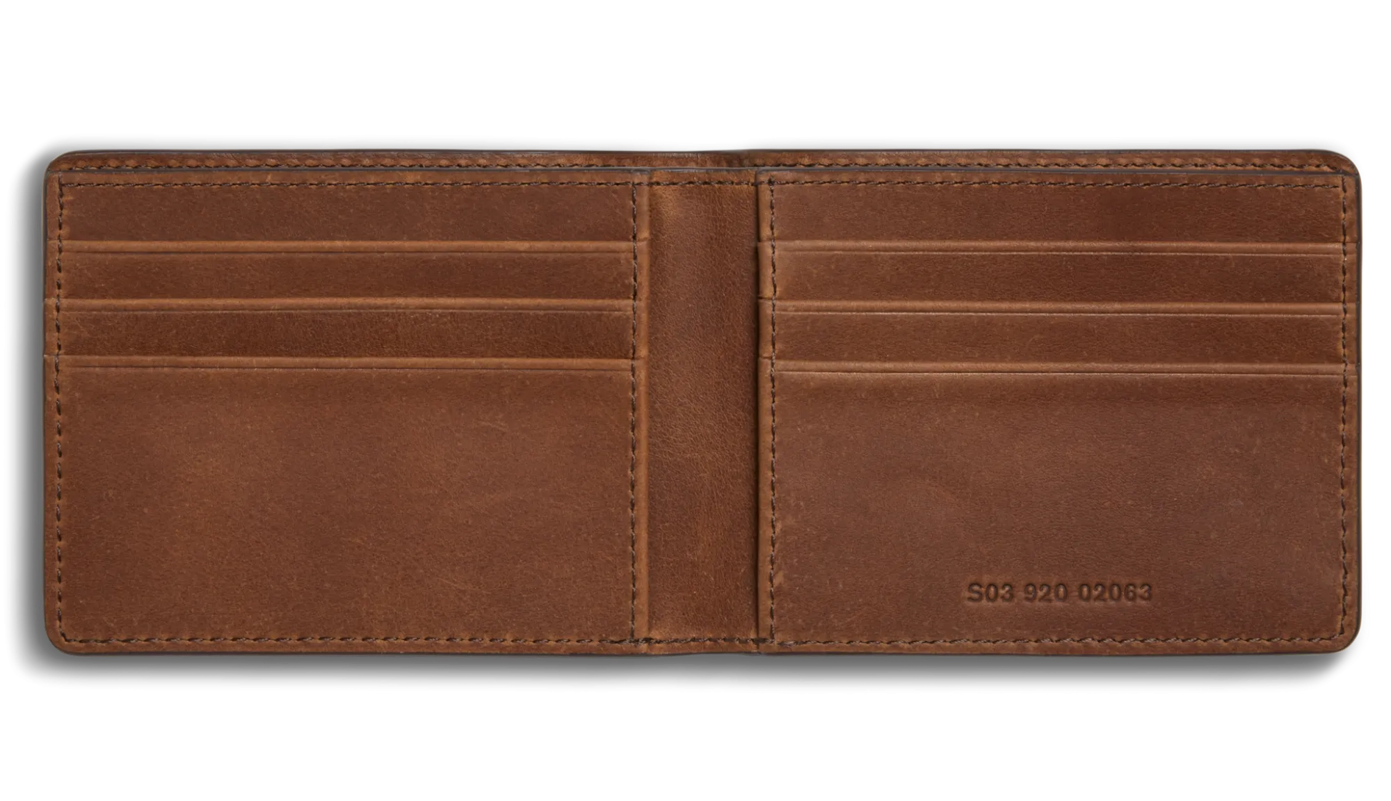 Shinola Best Sellers|Monogrammable|Slim Bifold Wallet Medium Brown